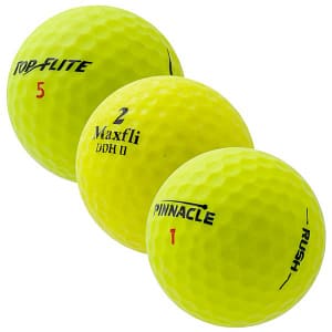 50 Mix Lakeballs, yellow. Kategorie: Golfbälle gebraucht. Anbieter: par71.de. Marke: par71.de