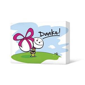 Smartpack Geschenkverpackung für Golfbälle 12er | Danke Ball. Kategorie: Golfball Fitting. Anbieter: Hohmann Golf Berlin. Marke: Hohmann Golf Berlin