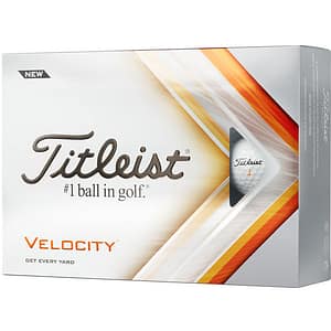 Titleist Velocity weiß. Kategorie: Golfball Fitting. Anbieter: Golf House. Marke: Titleist