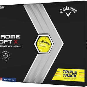 Callaway Chrome Soft X Triple Track Golfbälle, yellow. Kategorie: Golfbälle neu. Anbieter: par71.de. Marke: par71.de
