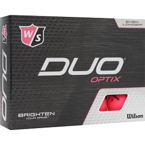Wilson Staff Duo Optix Golfbälle - 12er Pack pink. Kategorie: Golfbälle neu. Anbieter: all4golf.de. Marke: Wilson Staff