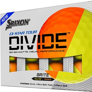Srixon Q-Star Tour DIVIDE Golfbälle, yellow/orange. Kategorie: Golfbälle neu. Anbieter: par71.de. Marke: par71.de