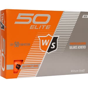 Wilson Staff Fifty Elite Golfbälle - 12er Pack orange. Kategorie: Golfbälle neu. Anbieter: all4golf.de. Marke: Wilson Staff