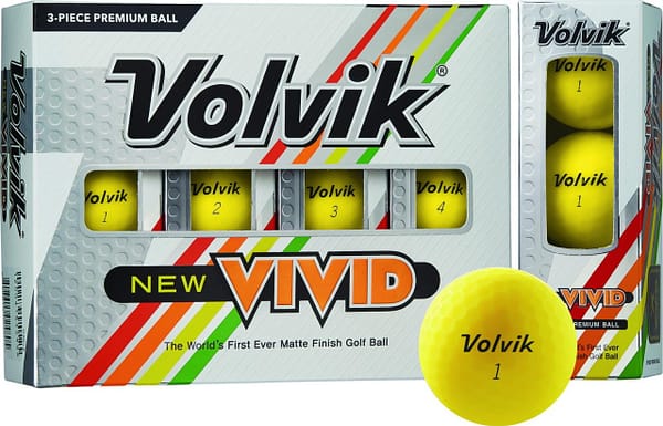 Volvik VIVID Golfbälle, yellow. Kategorie: Golfball Fitting. Anbieter: par71.de. Marke: par71.de