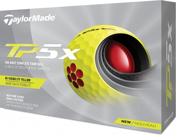 TaylorMade TP5x Golfbälle, yellow. Kategorie: Golfball Fitting. Anbieter: par71.de. Marke: par71.de