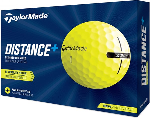 TaylorMade Distance+ Golfbälle, yellow. Kategorie: Golfbälle neu. Anbieter: par71.de. Marke: par71.de