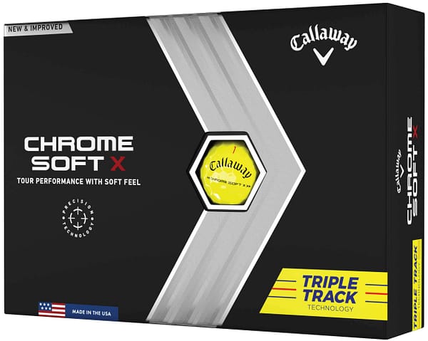 Callaway Chrome Soft X Triple Track Golfbälle, yellow. Kategorie: Golfbälle neu. Anbieter: par71.de. Marke: par71.de