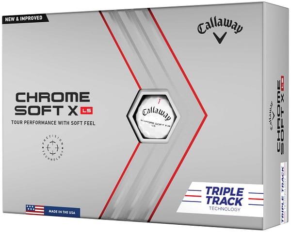 Callaway Chrome Soft X LS Triple Track Golfbälle, white. Kategorie: Golfball Fitting. Anbieter: par71.de. Marke: par71.de