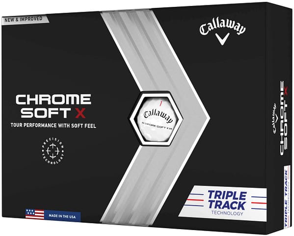 Callaway Chrome Soft X Triple Track Technology Golfbälle, white. Kategorie: Golfbälle neu. Anbieter: par71.de. Marke: par71.de