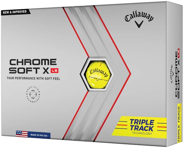 Callaway Chrome Soft X LS Triple Track Golfbälle, yellow. Kategorie: Golfbälle neu. Anbieter: par71.de. Marke: par71.de