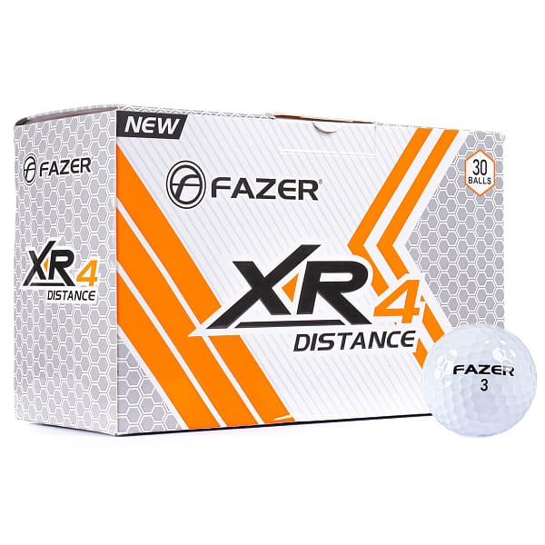 30 Fazer XR4 Distanz Golfbälle, Herren, White | Online Golf