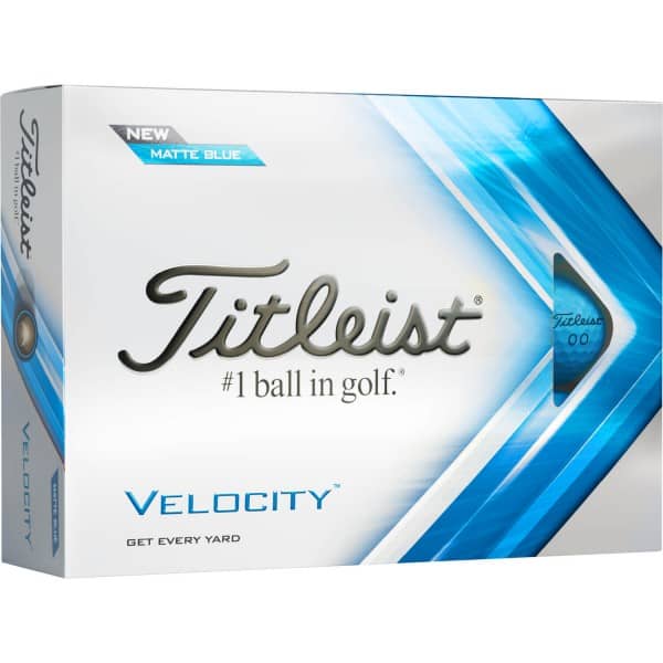 Titleist Velocity 2022 Golfbälle - 12er Pack blau. Kategorie: Golfbälle neu. Anbieter: all4golf.de. Marke: Titleist