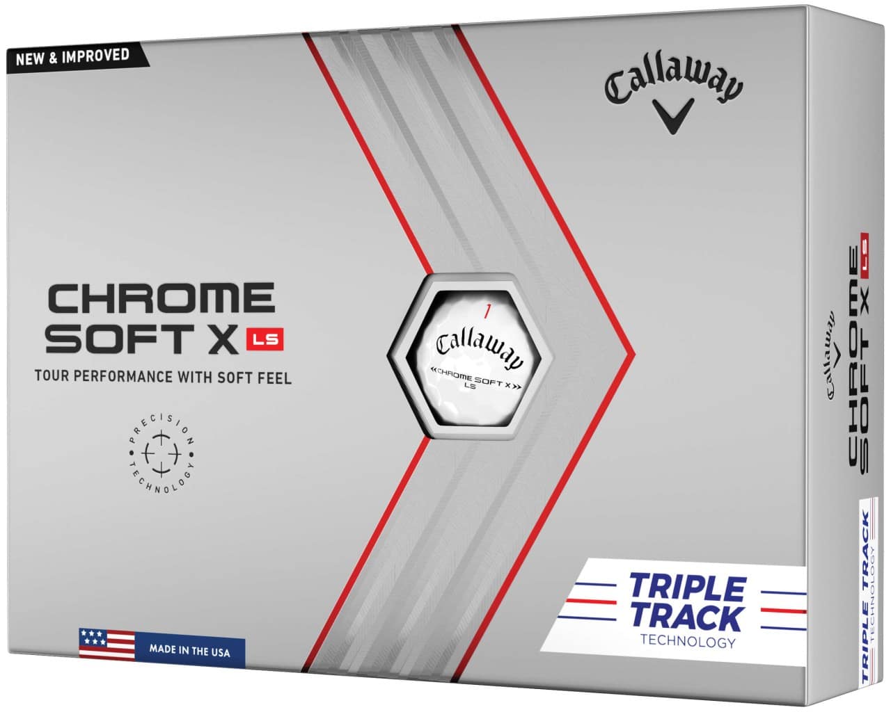 Callaway Chrome Soft X LS Triple Track Golfbälle, white. Kategorie: Golfball Fitting. Anbieter: par71.de. Marke: par71.de Callaway Chrome Soft X LS Triple Track Golfbälle, white. Kategorie: Golfball Fitting. Anbieter: par71.de. Marke: par71.de