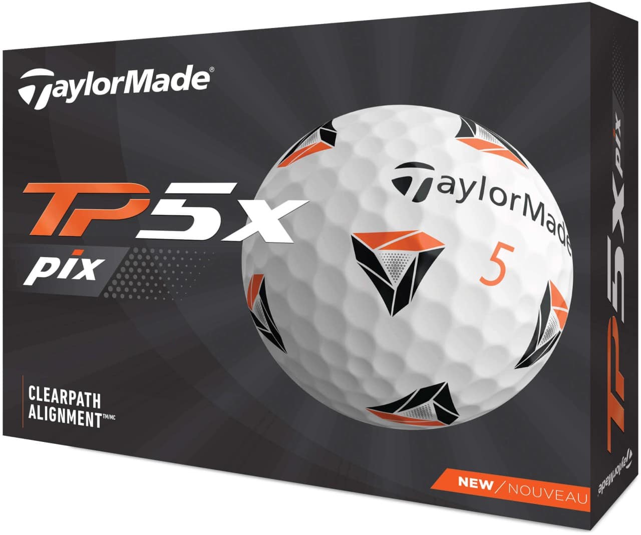 TaylorMade TP5x pix Golfbälle, white. Kategorie: Golfball Fitting. Anbieter: par71.de. Marke: par71.de TaylorMade TP5x pix Golfbälle, white. Kategorie: Golfball Fitting. Anbieter: par71.de. Marke: par71.de