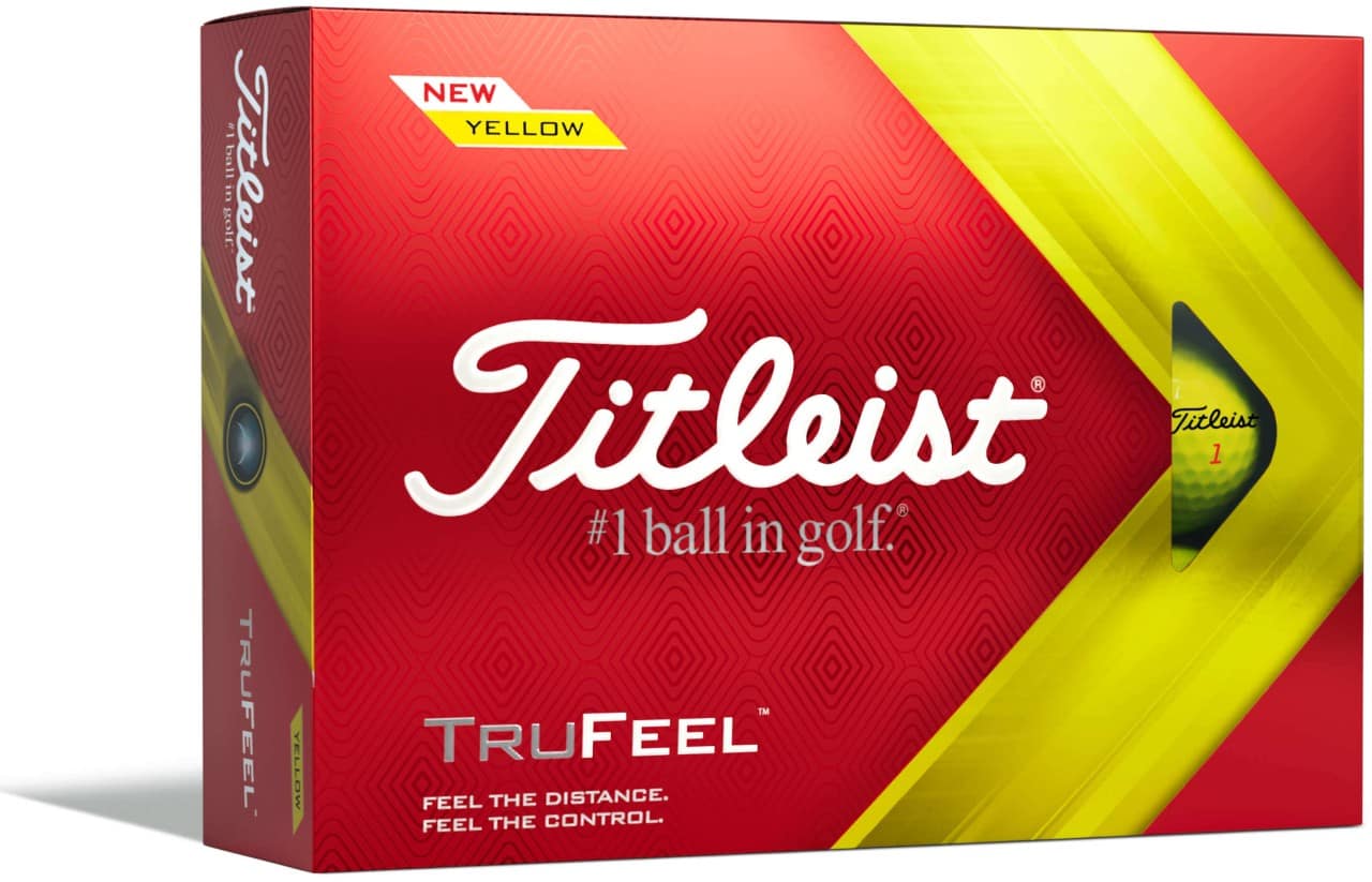 Titleist TruFeel Golfbälle, yellow. Kategorie: Golfbälle neu. Anbieter: par71.de. Marke: par71.de Titleist TruFeel Golfbälle, yellow. Kategorie: Golfbälle neu. Anbieter: par71.de. Marke: par71.de