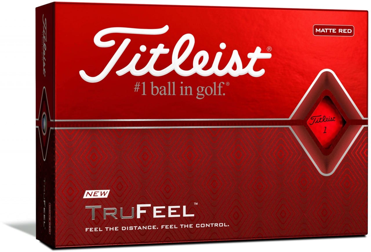 Titleist TruFeel Golfbälle, mat red. Kategorie: Golfbälle neu. Anbieter: par71.de. Marke: par71.de