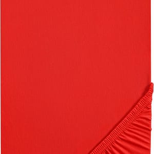 Spannbettlaken "Pepe", Biberna (1 St), weicher Frottee-Stretch. Kategorie: Spannbettlaken 200x200. Anbieter: OTTO. Marke: Biberna. Farbe: Rot, genaue Farbe: rot